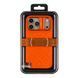 Чохол Kajsa Briquette Collection Rhombus with MagSafe для iPhone 17 Pro Max Orange Plus B-Ring 2020000509318 фото 3