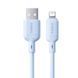Кабель Baseus Silky Series Fast Charging Cable USB to iP 2.4A 1m Galaxy Blue P10377702313-00 фото 1
