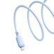 Кабель Baseus Silky Series Fast Charging Cable USB to iP 2.4A 1m Galaxy Blue P10377702313-00 фото 3