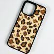 Шкіряна накладка Leopard Leather Magnetic для iPhone 16 Color №1