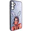 TPU+PC чохол Prisma Ladies для Samsung Galaxy A04s Rabbit 777-07238 фото