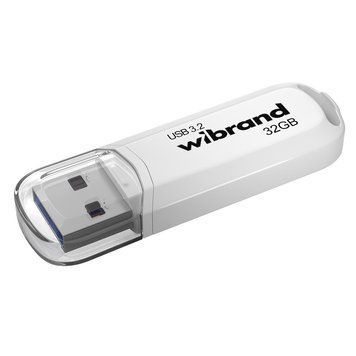 Флеш-накопичувач Wibrand USB 3.2 Gen1 Marten 32GB White WI3.2/MA32P10W фото