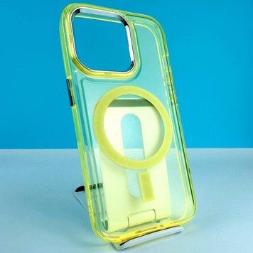 Чехол Colorful Case с MagSafe для iPhone 14 Pro Желтый 208-01524 фото