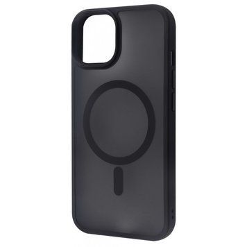 Чехол WAVE Matte Insane Case with Magnetic Ring для iPhone 13 Black 656-07790 фото