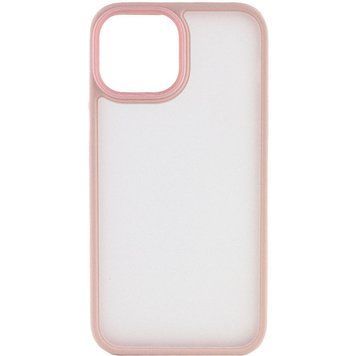 TPU+PC чехол Metal Buttons для Apple iPhone 13 (6.1") Розовый 777-08315 фото