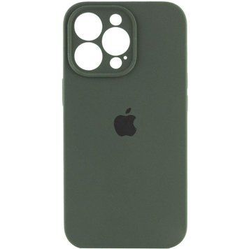 Силіконовий чохол з закритою камерою для iPhone 15 Pro Atrovirens 666-01058 фото