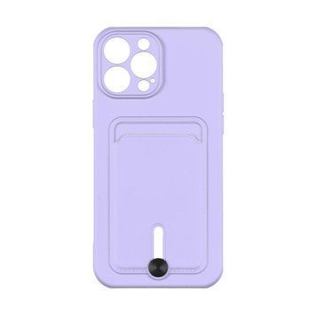 Чехол Colorfull Pocket Card с карманом для карт для iPhone 14 Pro Max Elegant Purple 208-01895 фото