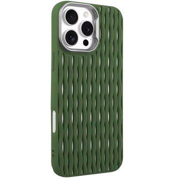 Чехол TPU Ribbio для Apple iPhone 16 Pro (6.3") Green 777-06739 фото