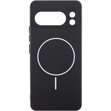 Чехол Silicone Cover Lakshmi Full Camera with MagFit для Google Pixel 9 Pro XL Черный 555-02062 фото