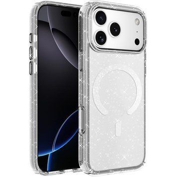 Чохол TPU Eclipse Sparkle Magnetic Fit для Apple iPhone 17 Pro (6.3") Clear ILSO-00000080816-2 фото