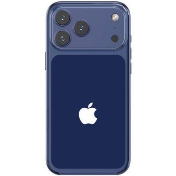 Чехол Clear Case with MagSafe and Animation для Apple iPhone 17 Pro Max (6.9") Blue 777-09392 фото