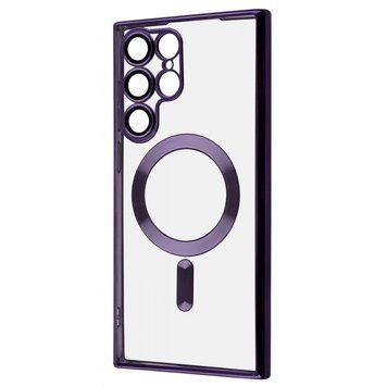 Чохол WAVE Metal Color Case with Magnetic Ring для Samsung Galaxy S22 Ultra Deep purple 656-07948 фото