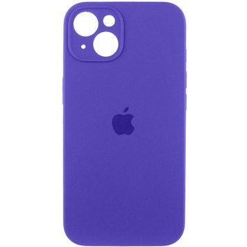 Силіконовий чохол з закритою камерою для iPhone 14 Dark Purple 666-00800 фото