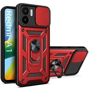 Ударопрочный чехол Camshield Serge Ring для Xiaomi Redmi A1 / A2 Red 777-04559 фото