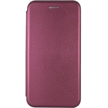 Кожаный чехол-книжка Classy для Realme C33 Maroon 777-05777 фото