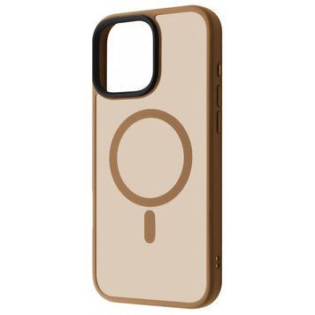 Чехол WAVE Matte Insane Case with Magnetic Ring для iPhone 16 Pro Desert titanium 656-07890 фото