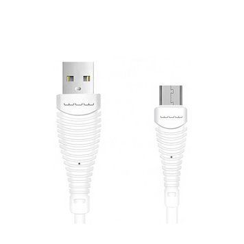 Кабель WUW X75 USB to Micro-USB Білий 1 м 209-00125 фото