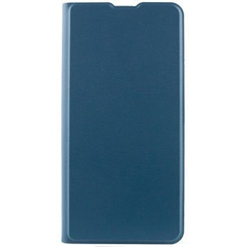 Кожаный чехол-книжка GETMAN Elegant для Google Pixel 6a Синий 555-01508 фото