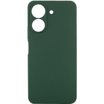 Чохол TPU GETMAN Liquid Silk Full Camera для Xiaomi Redmi 13C / Poco C65 Зелений / Dark green ILSO-00000073798-3 фото