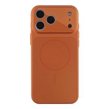 Чехол AG-Glass Lens Protection with Magsafe для iPhone 17 Pro Orange 555-04389 фото