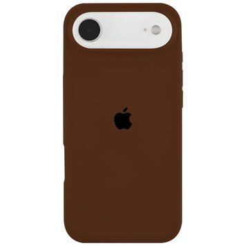 Чехол Silicone Case Full Protective для Apple iPhone 17 Air (6.5) Коричневый / Brown 208-06638 фото