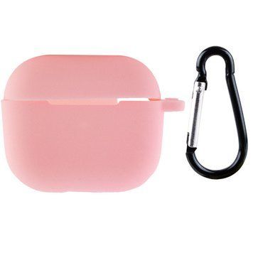 Силиконовый футляр для наушников AirPods 3 Light pink 203-00259 фото