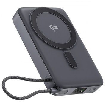 Power Bank Proove OverPower 35W 10000mAh Qi2 Gray PBOP35012105 фото