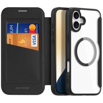 Чехол-книжка Dux Ducis Skin X Pro with MagSafe для Apple iPhone 16 (6.1") Black 777-08170 фото