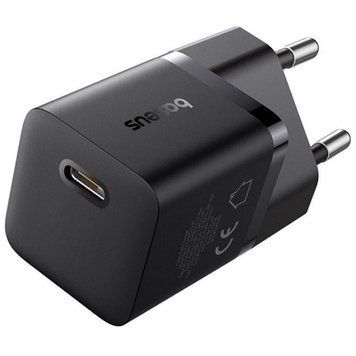 МЗП Baseus GaN5 Fast Charger (mini) PD25W (1USB-C) (P10110909213-00) Cluster Black ILSO-00000074766-2 фото