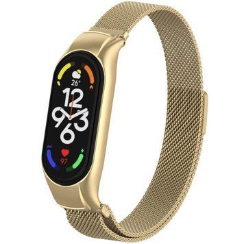 Ремешок Milanese Loop Design для Xiaomi Mi Band 7 Vintage gold 212-01621 фото