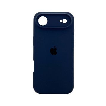 Силіконовий чохол з закритою камерою для iPhone 17 Air Mid Black 666-04407 фото