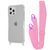 Чохол WAVE Clear Case With Strap для Iphone 12 Pro Max Pink 208-05206 фото