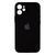 Силіконовий чохол з закритою камерою для iPhone 12 Mini Black 208-01154 фото
