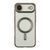 Чехол TPU Metallic Chrome Full Camera with Magsafe для iPhone 17 Air Chrome Black 214-04612 фото