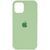 Чехол Silicone Case Full Protective для Apple iPhone 14 Plus (6.7") Mint 555-04039 фото