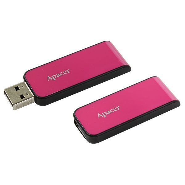 Флеш-накопичувач Apacer USB 2.0 AH334 64Gb Pink AP64GAH334P-1 фото