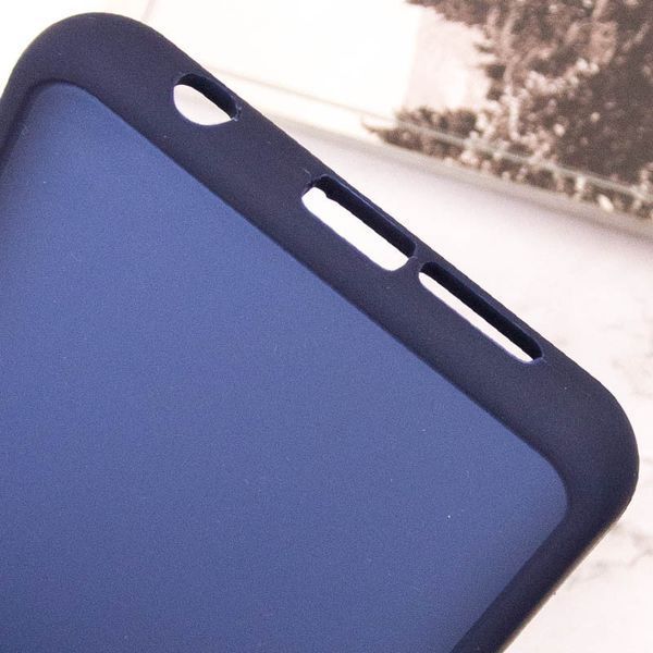Чехол TPU+PC Lyon Frosted для Xiaomi Redmi Note 9s / Note 9 Pro / Note 9 Pro Max Navy Blue ILSO-00000065048-3 фото