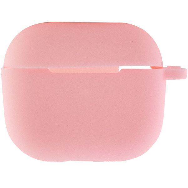 Силиконовый футляр для наушников AirPods 3 Light pink 203-00259 фото
