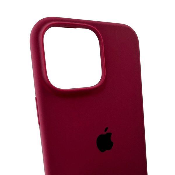 Силиконовый чехол для iPhone 16 Pro Plum 666-01216 фото