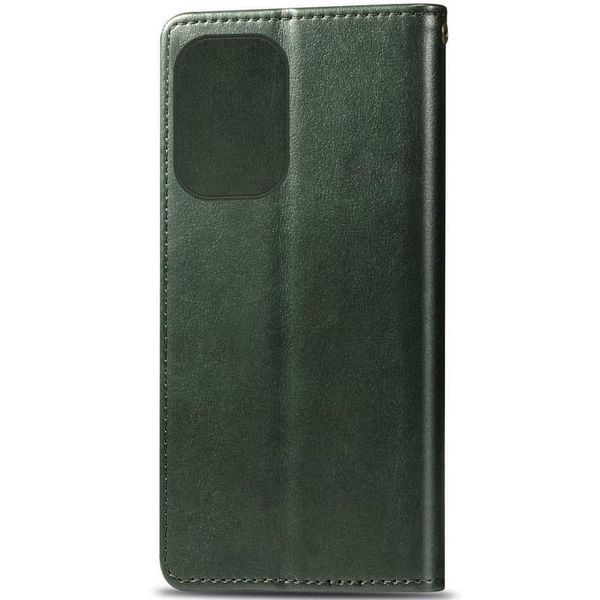 Шкіряний чохол-книжка GETMAN Gallant (PU) для Samsung Galaxy S24 Ultra Green 777-06289 фото