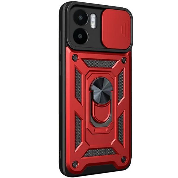 Ударостійкий чохол Camshield Serge Ring для Xiaomi Redmi A1 / A2 Red 777-04559 фото