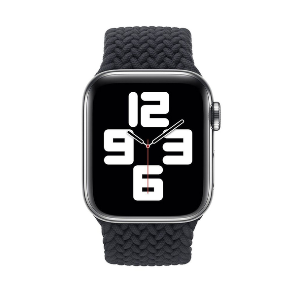 Плетений монобраслет для Apple Watch 38/40/41mm Size M 144 мм Чорний 212-00190 фото