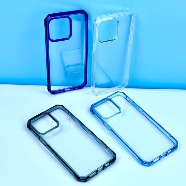 Чохол Octagon Crystal Case iPhone 14 Plus Блакитний 208-04309 фото