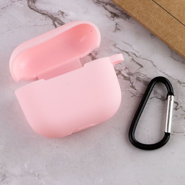 Силиконовый футляр для наушников AirPods 3 Light pink 203-00259 фото