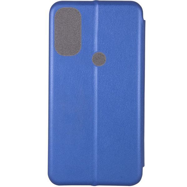 Кожаный чехол-книжка Classy для Motorola Moto E40 Blue 777-05623 фото