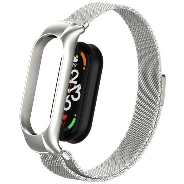 Ремешок Milanese Loop Design для Xiaomi Mi Band 3/4 Серебряный 212-01215 фото