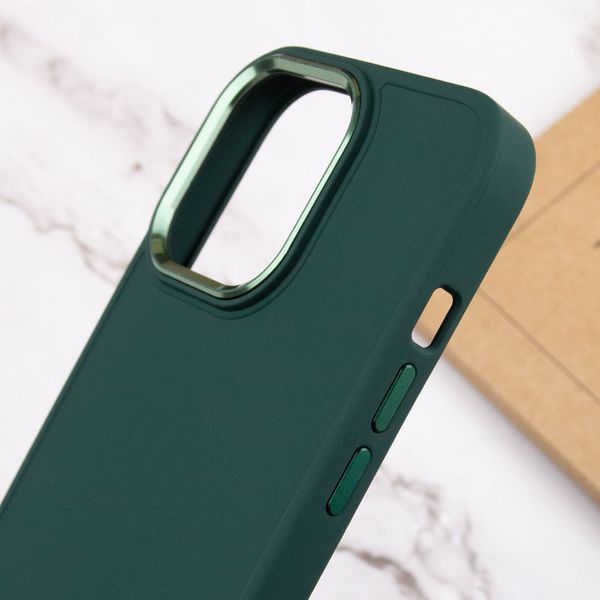 Чохол TPU Bonbon Metal Style для Apple iPhone 14 Pro (6.1") Pine green 208-06066 фото
