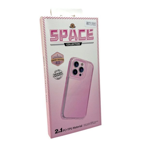 Противоударный чехол для смартфона Space III для Xiaomi Redmi Note 13 Pro 5G/Poco X6 Powder 666-02236 фото