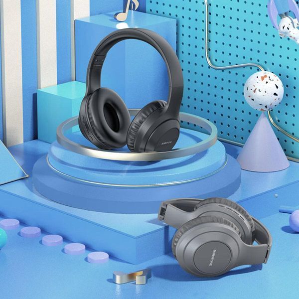 Наушники BOROFONE BO20 Player BT headphones Grey 656-00875 фото