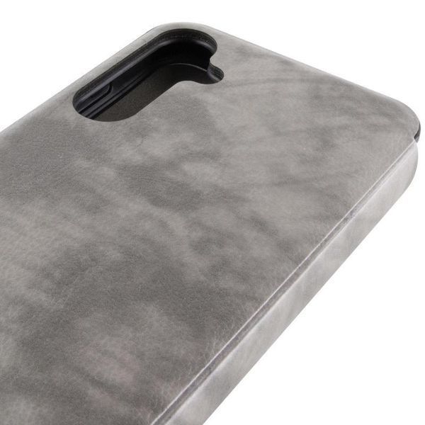 Шкіряний чохол-книжка Belora для Samsung Galaxy A37 5G Gray 777-09229 фото